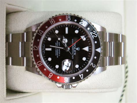 rolex ghiera rosso|rolex gmt master ii orologio.